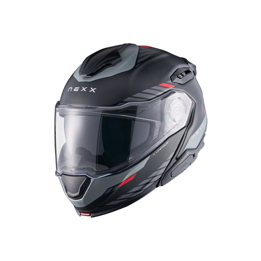 NEXX X.LIFETOUR GLOBE VERMELHO PRETO MATTE — imagem 2