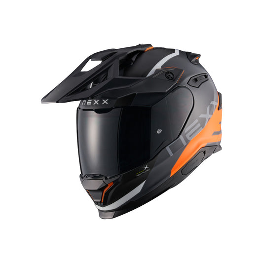 NEXX Y.TRAVL QUEST PRETO LARANJA MATTE — imagem 2