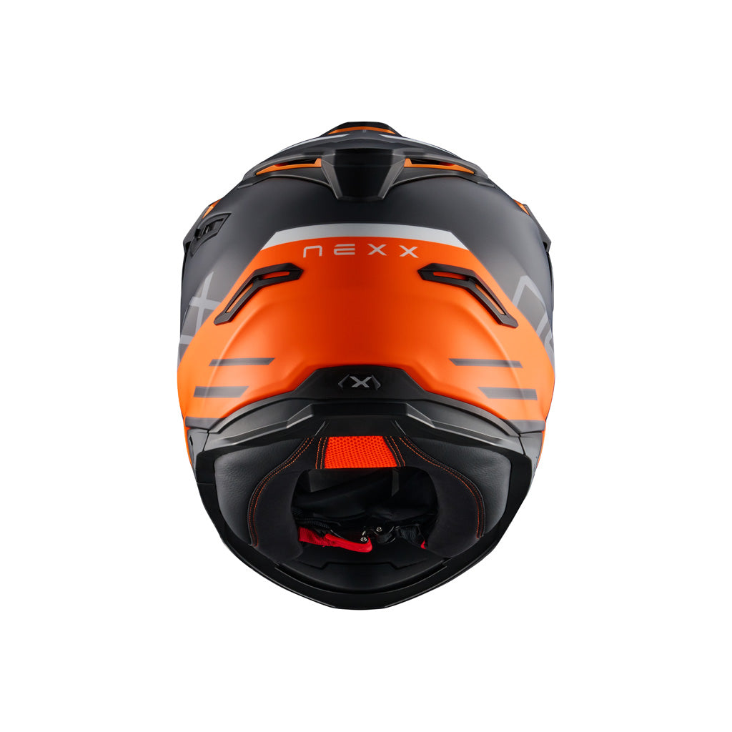 NEXX Y.TRAVL QUEST PRETO LARANJA MATTE — imagem 4
