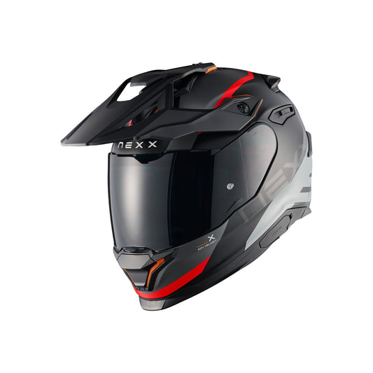 NEXX Y.TRAVL QUEST PRETO VERMELHO MATTE — imagem 2
