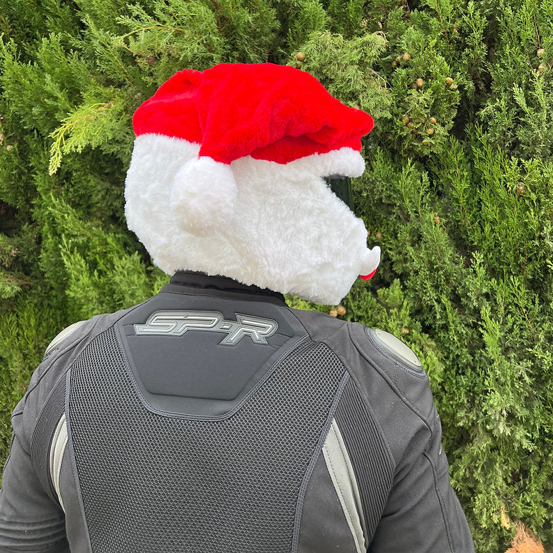 Motorcycle Helmet Cover - Pai Natal — imagem 4