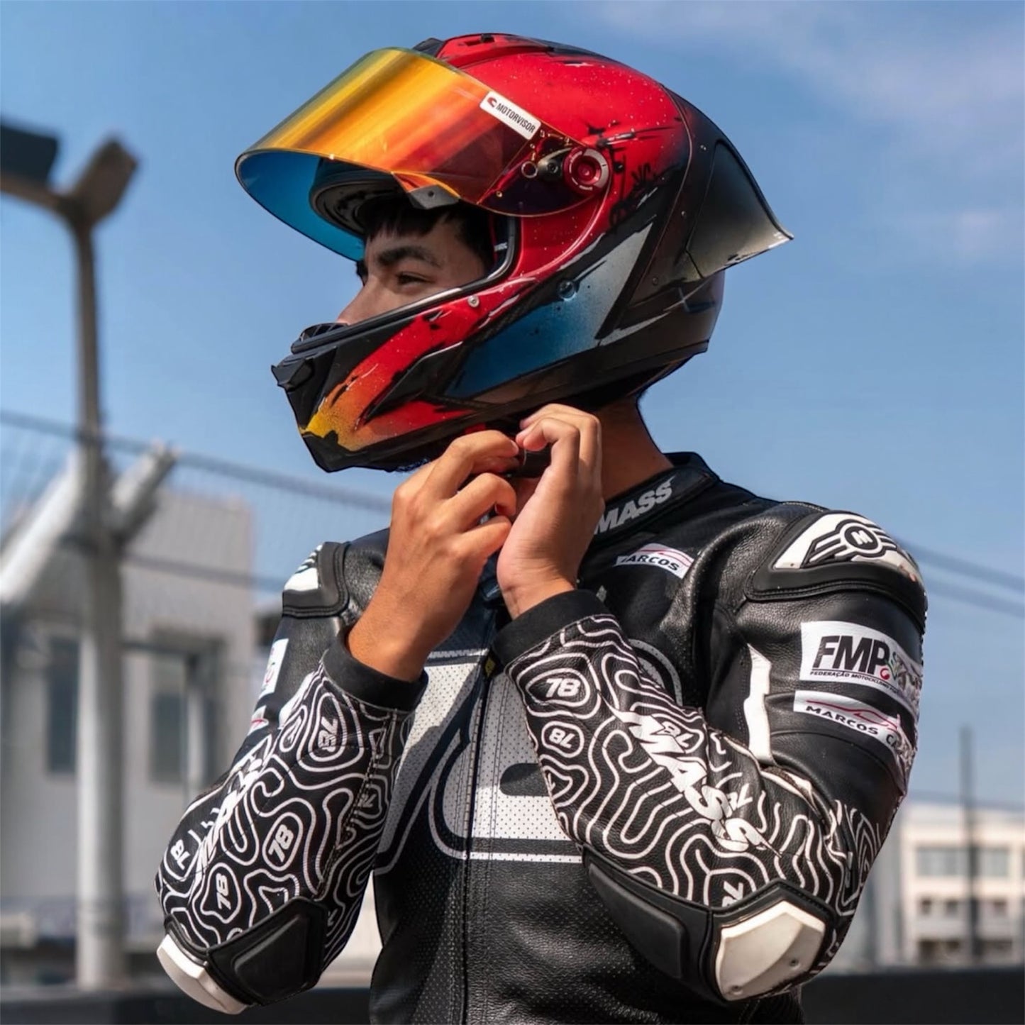 Viseira para SHARK - AERON GP / RACE-R PRO GP / RACE-R TOUS / SPEED-R TOUS — imagem 3