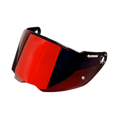 Viseira Red Axxis Hawk Evo