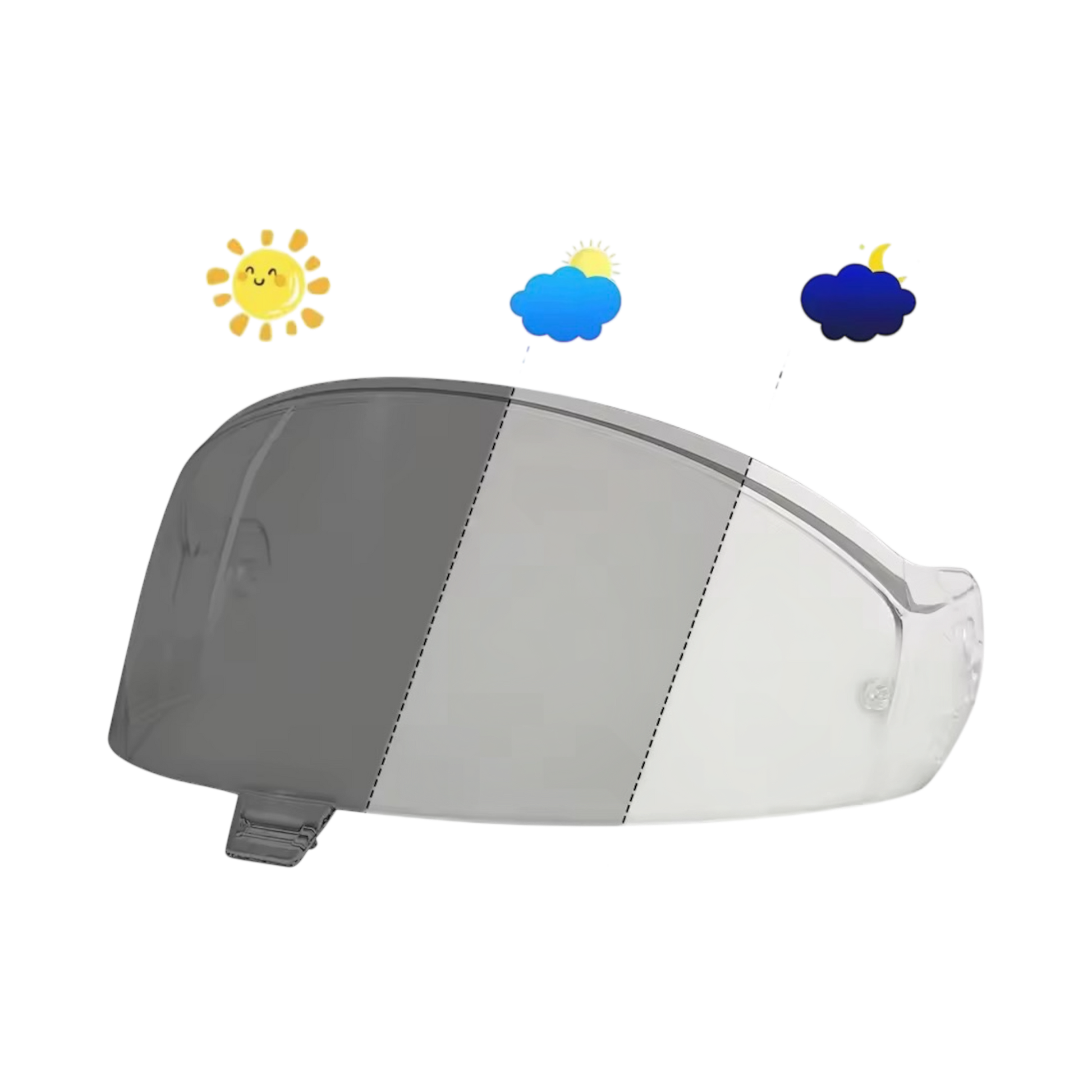 Viseira para SHARK - SKWAL I3 / D-SKWAL 3 / RIDILL 2 — imagem 7