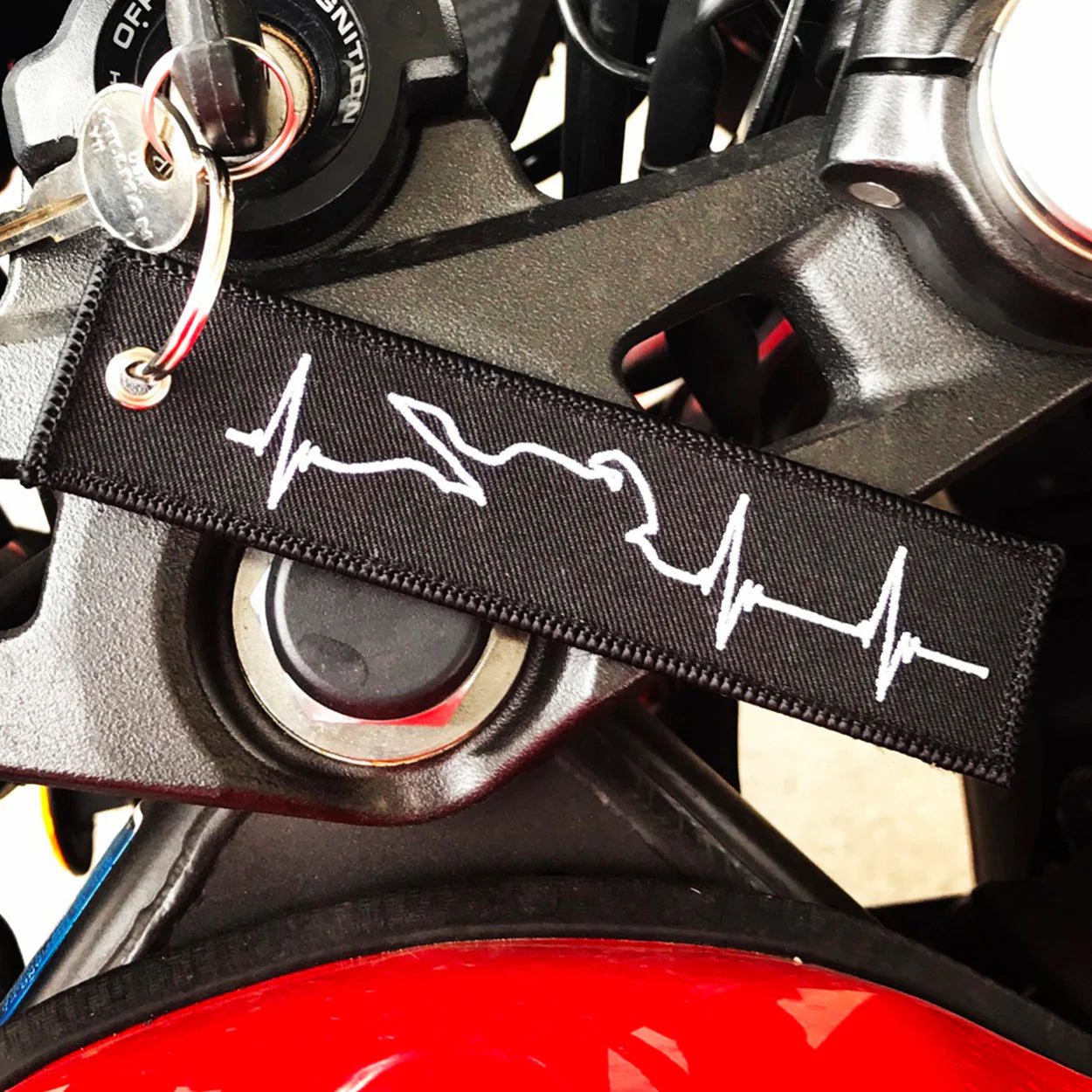PORTA-CHAVES - MOTORCYCLE HEARTBEAT — imagem 3