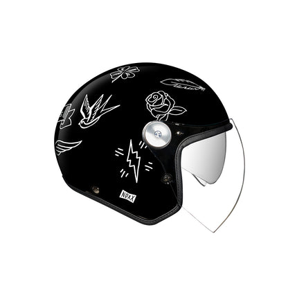 NEXX X.G30 TATTOO PRETO BRANCO — imagem 3