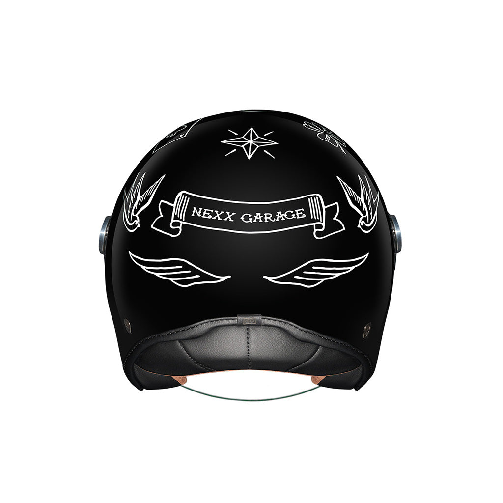 NEXX X.G30 TATTOO PRETO BRANCO — imagem 4