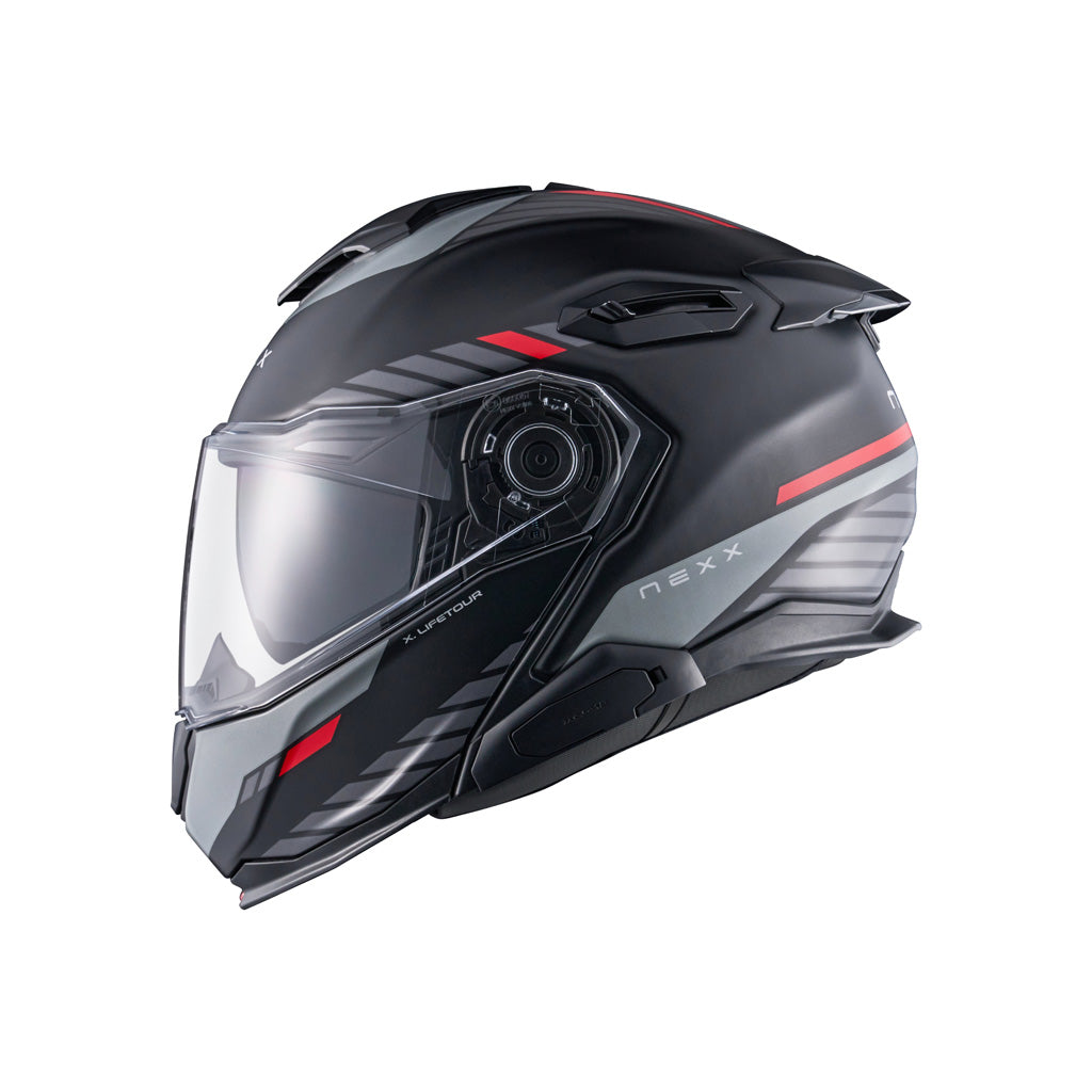 NEXX X.LIFETOUR GLOBE VERMELHO PRETO MATTE