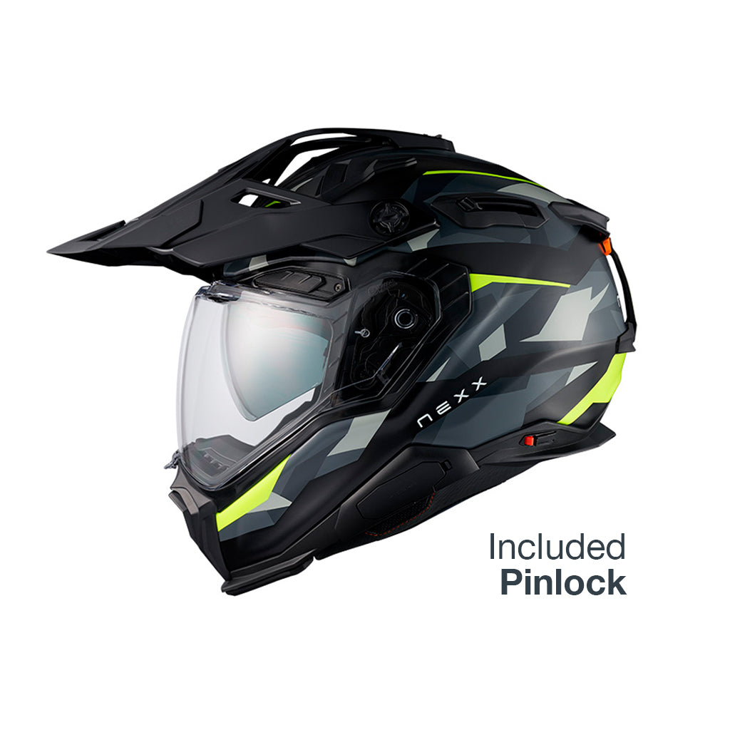 NEXX X.WED3 TRAILMANIA CINZA NEON MATTE