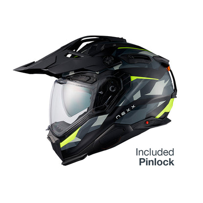 NEXX X.WED3 TRAILMANIA CINZA NEON MATTE