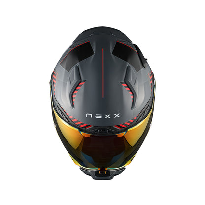 NEXX X.WST3 FLUENCE CINZA VERMELHO MATTE — imagem 4
