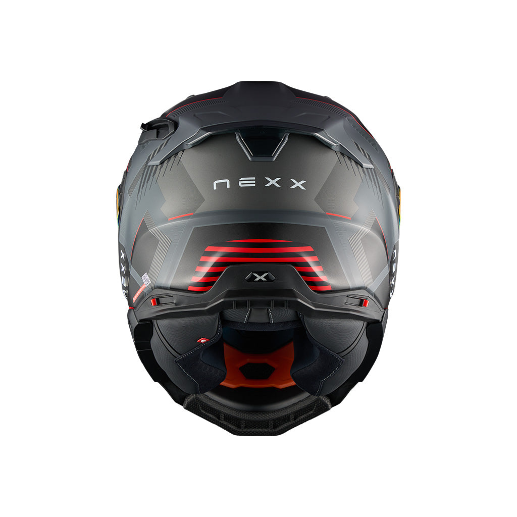 NEXX X.WST3 FLUENCE CINZA VERMELHO MATTE — imagem 5