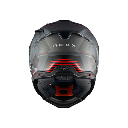 NEXX X.WST3 FLUENCE CINZA VERMELHO MATTE — imagem 5
