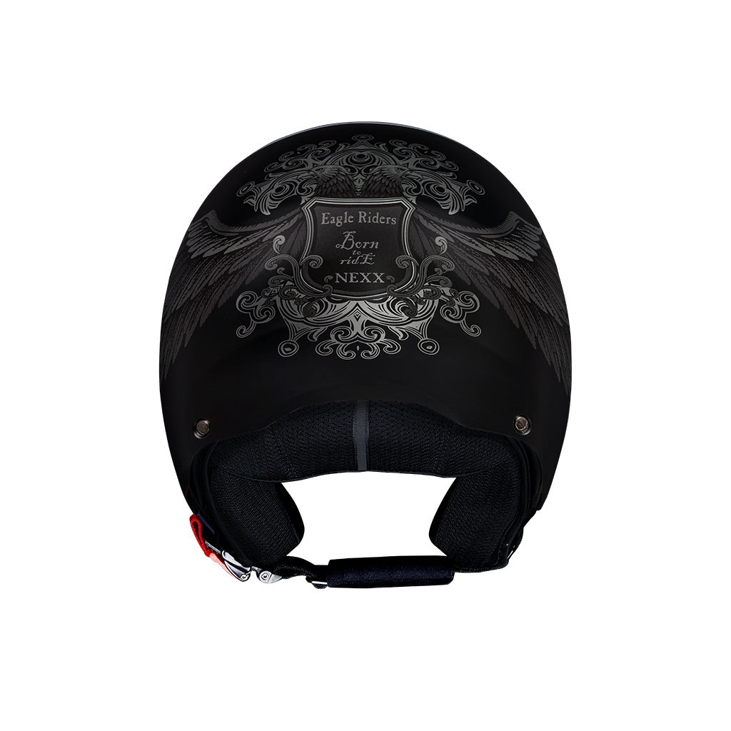 NEXX Y.10 EAGLE RIDER PRETO CINZA MATTE — imagem 4