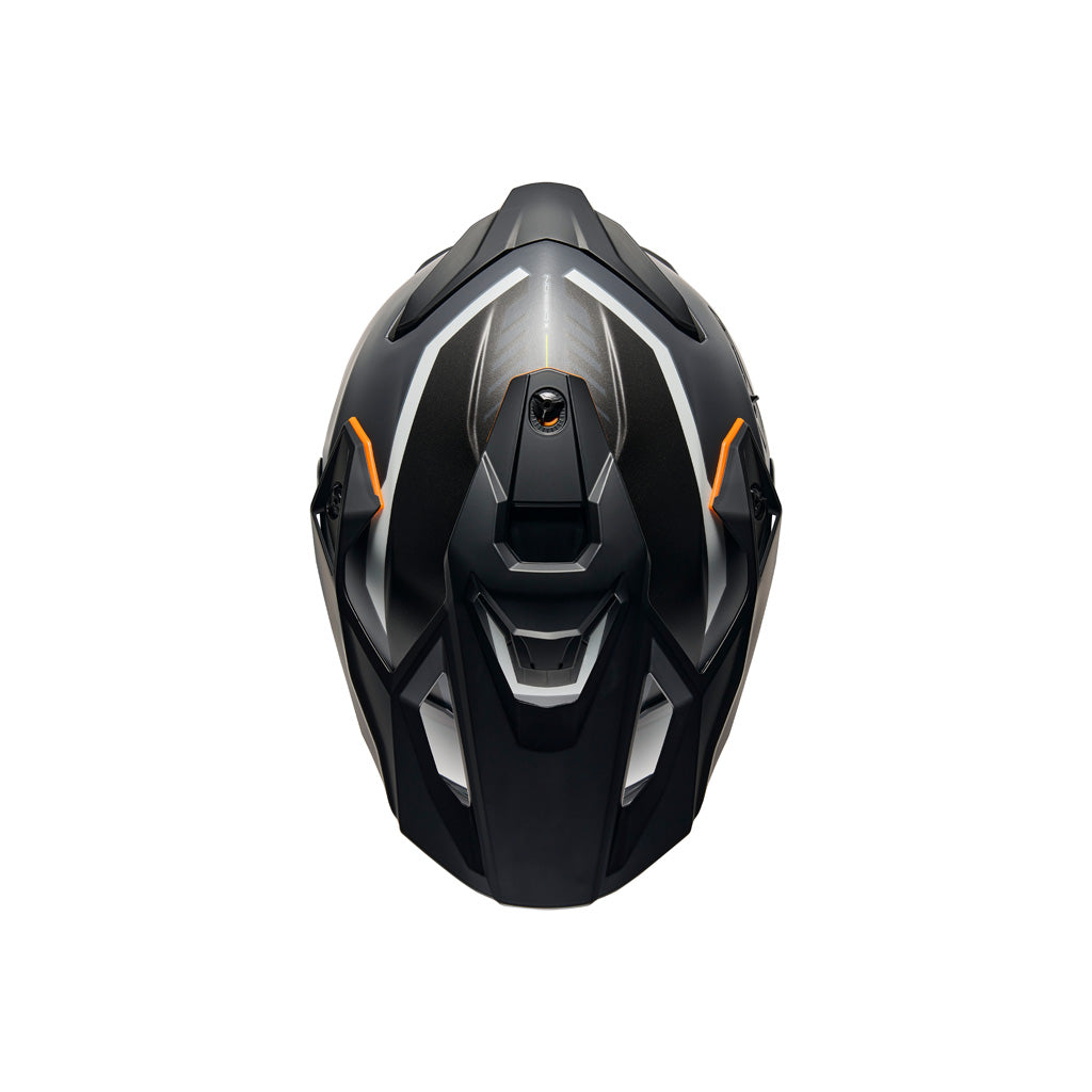 NEXX Y.TRAVL QUEST PRETO LARANJA MATTE — imagem 3