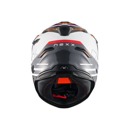 NEXX Y.TRAVL QUEST BRANCO AZUL VERMELHO MATTE — imagem 4