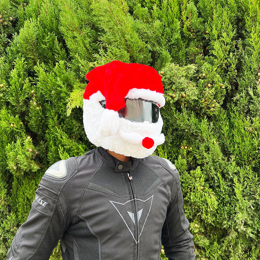 Motorcycle Helmet Cover - Pai Natal — imagem 2