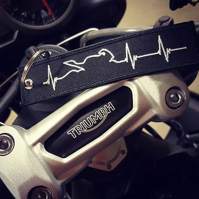 PORTA-CHAVES - MOTORCYCLE HEARTBEAT — imagem 4