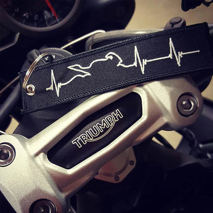 PORTA-CHAVES - MOTORCYCLE HEARTBEAT — imagem 4