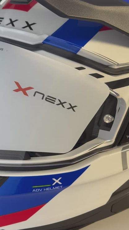 NEXX Y.TRAVL QUEST BLANC BLEU ROUGE MAT