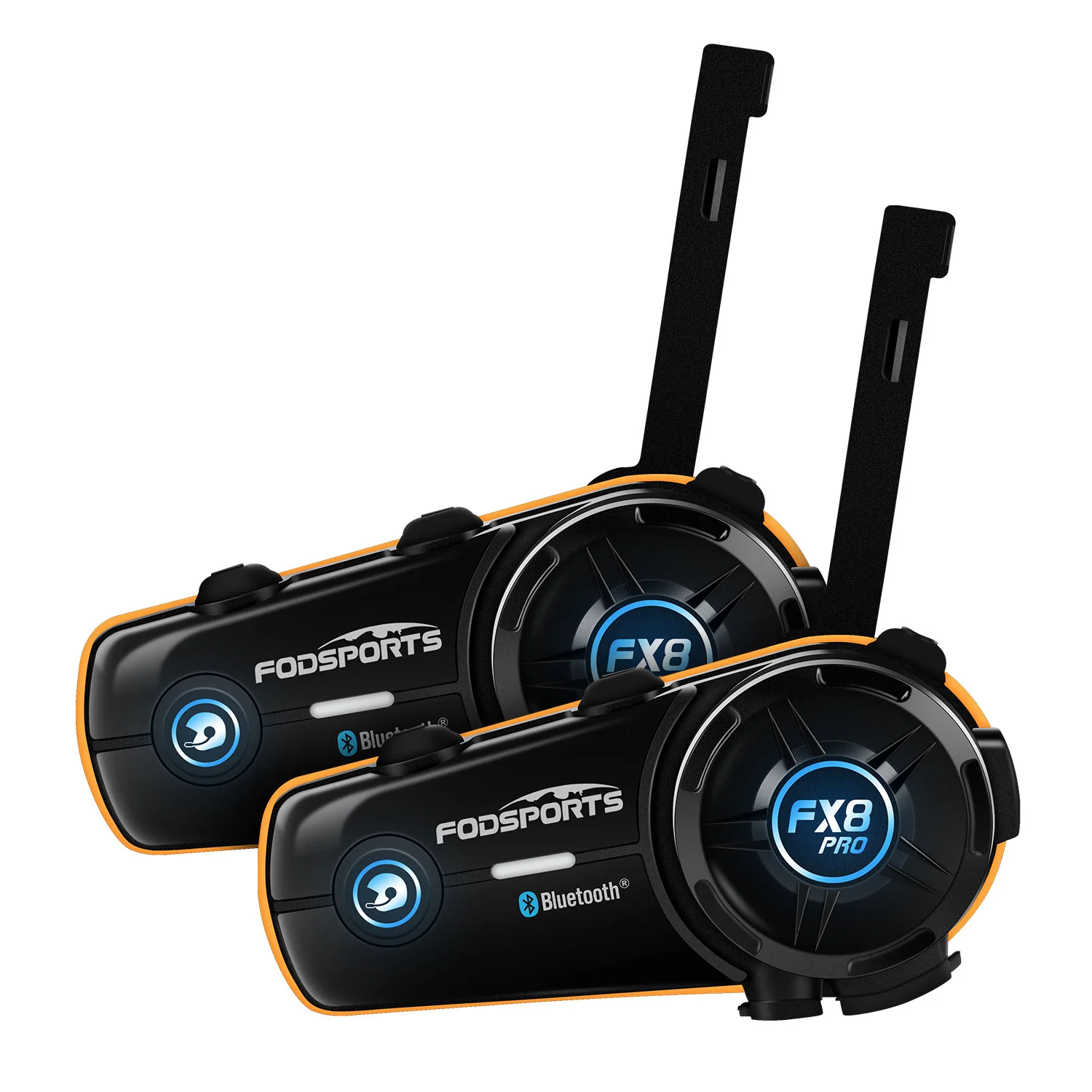 2x Intercomunicadores Moto - Fodsports FX8 PRO